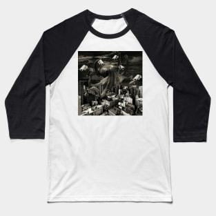 Modern Freedom Black and White Baseball T-Shirt